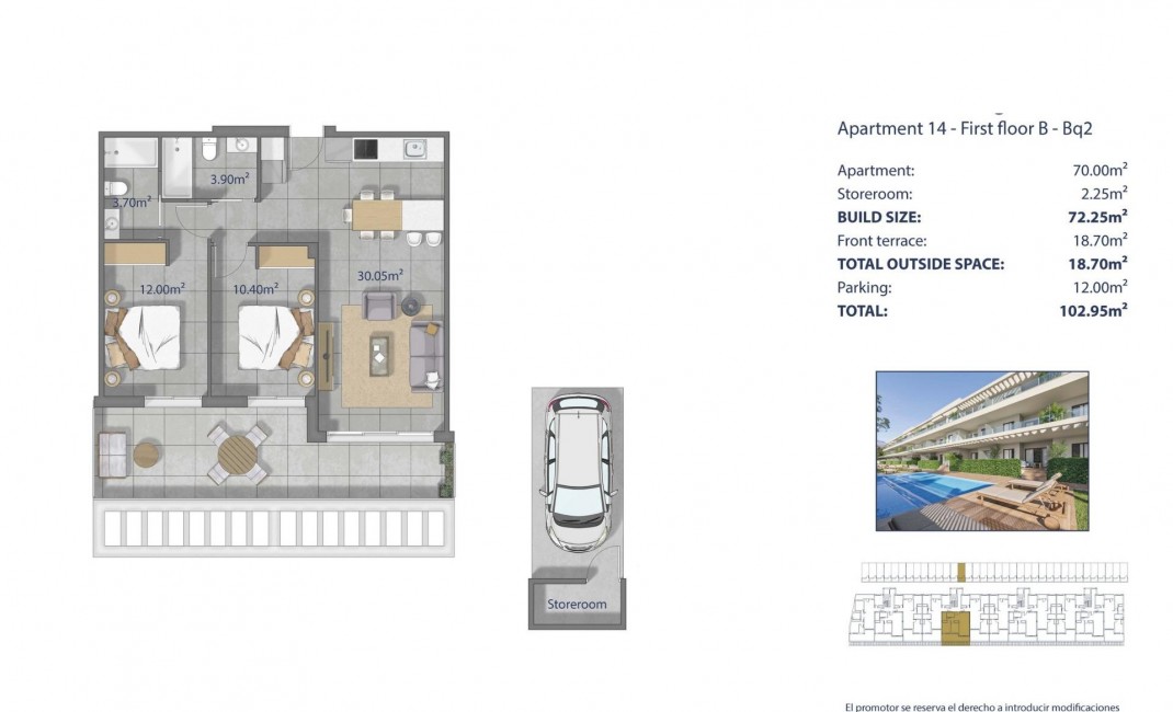 Nouvelle construction - Apartement - Los Alcázares