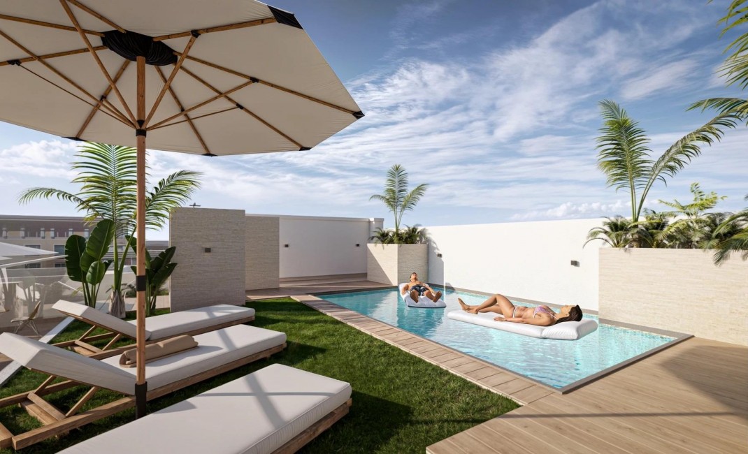 Nouvelle construction - Ground floor apartment - Torrevieja