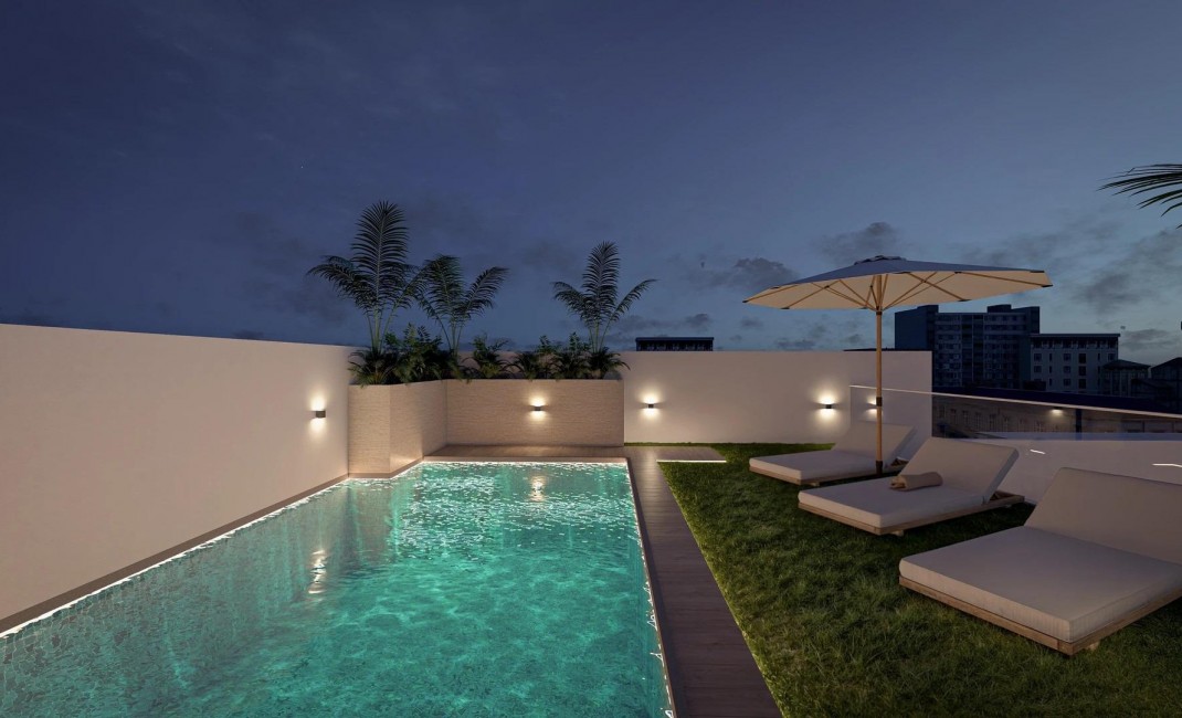 Nouvelle construction - Ground floor apartment - Torrevieja