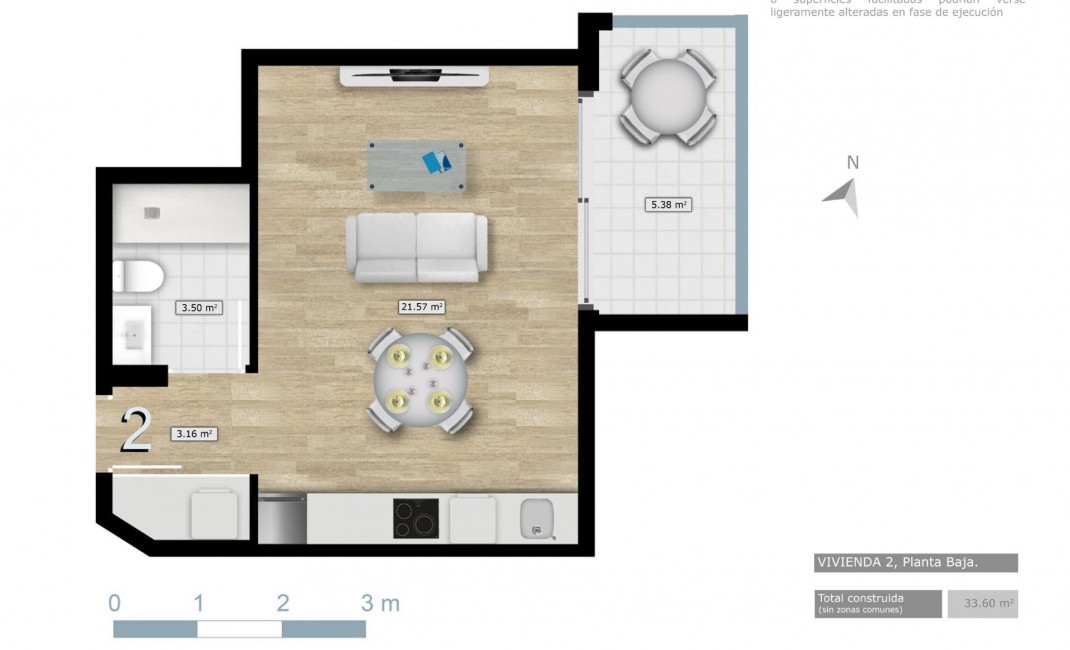 Nouvelle construction - Ground floor apartment - Torrevieja