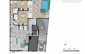 Nouvelle construction - Ground floor apartment - Torrevieja