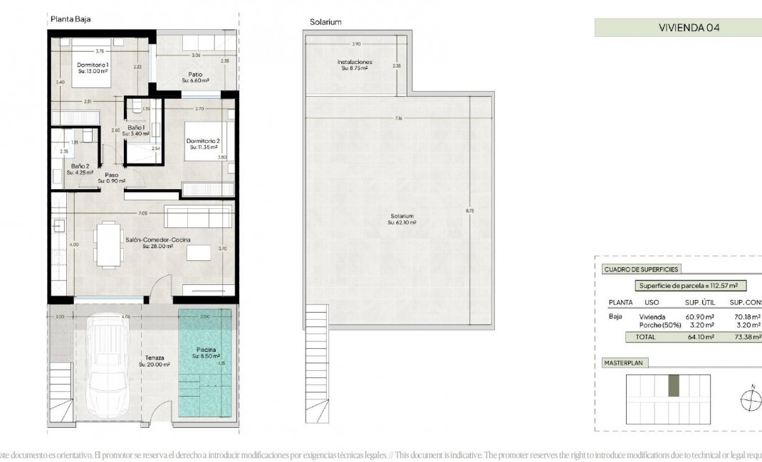 New Build - Townhouse - Alhama de Murcia